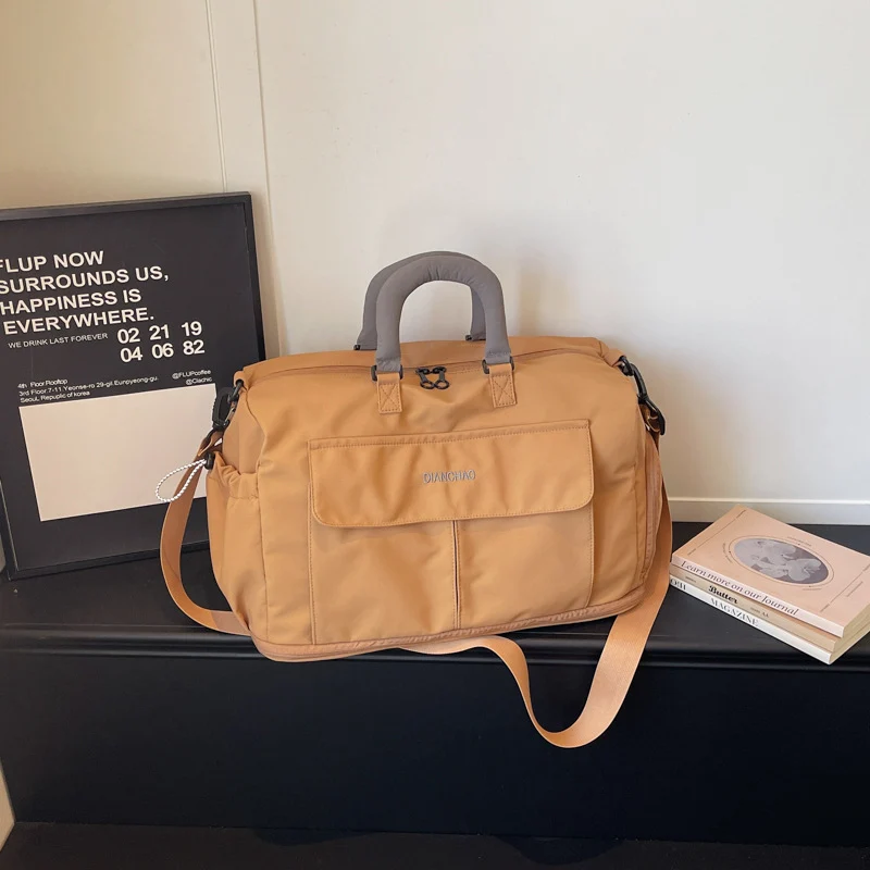 Stylische Canvas Wochenend-Duffle Bag Karnz