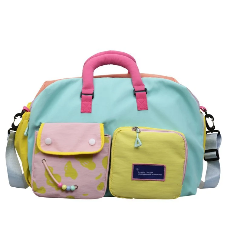 Verspielte gemusterte Wochenend-Reisetasche Karnz