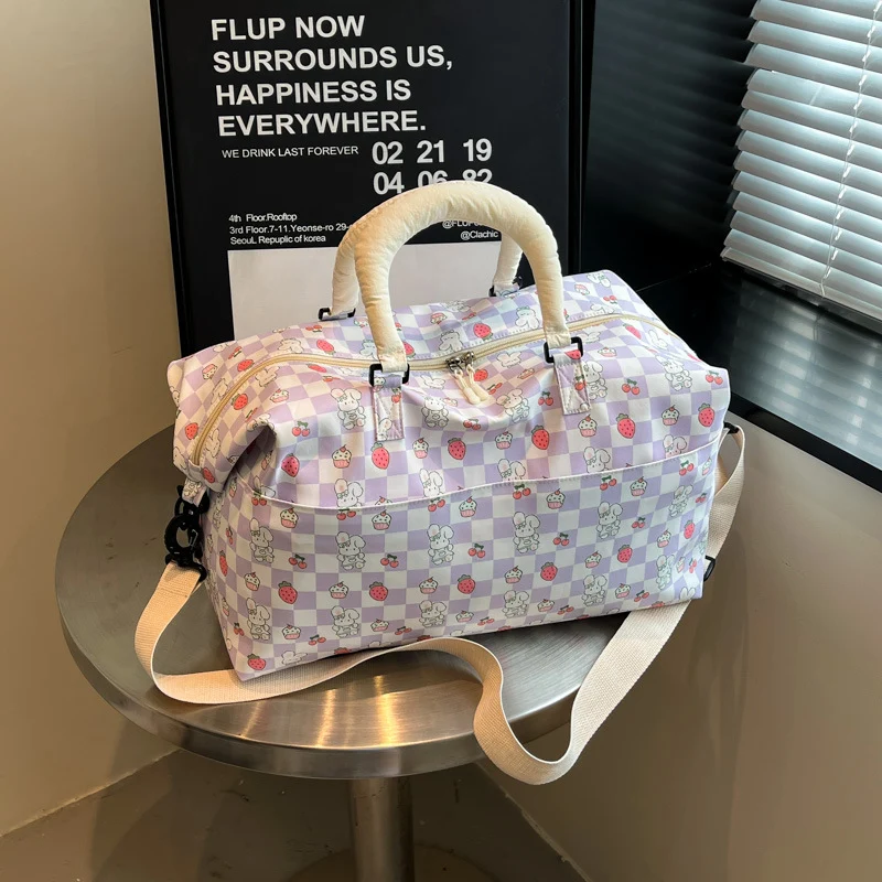 Verspielte Gemusterte Reisetasche Karnz