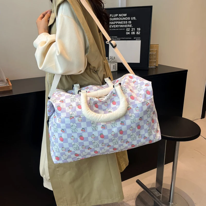 Verspielte Gemusterte Reisetasche Karnz