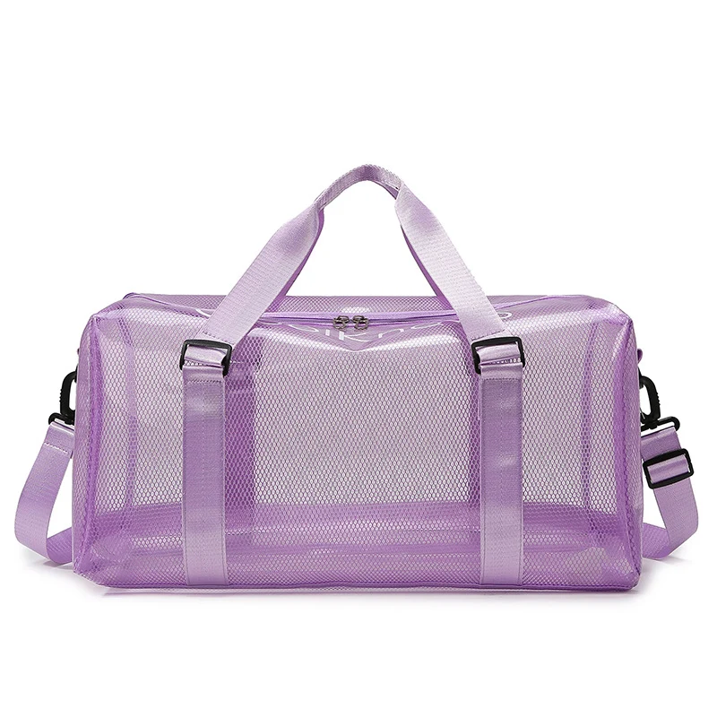 Transparente Mesh Sport Duffel Bag Karnz