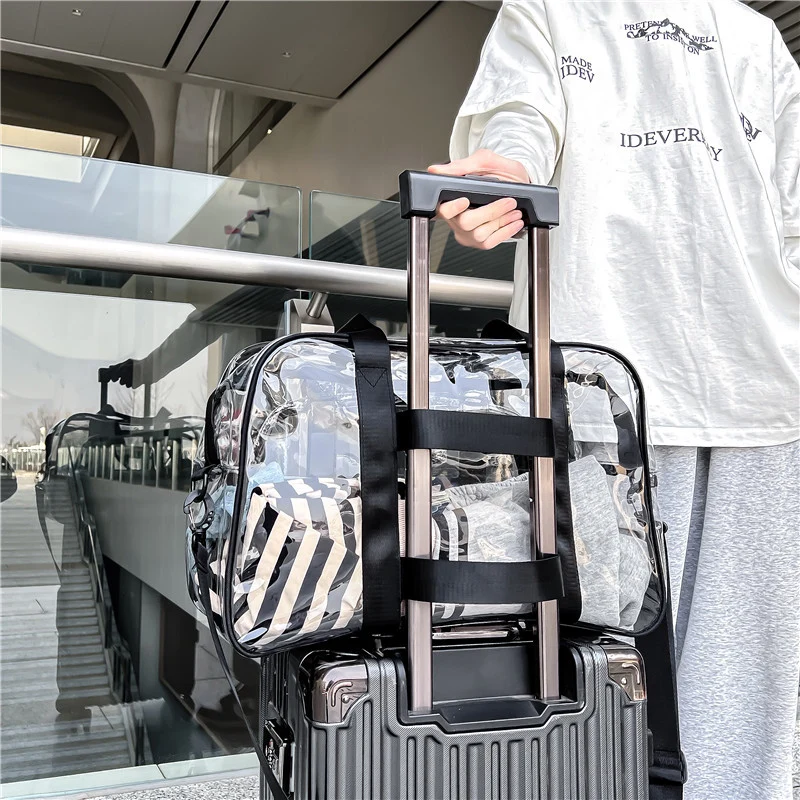 Transparente Fitness-Duffle-Tasche Karnz