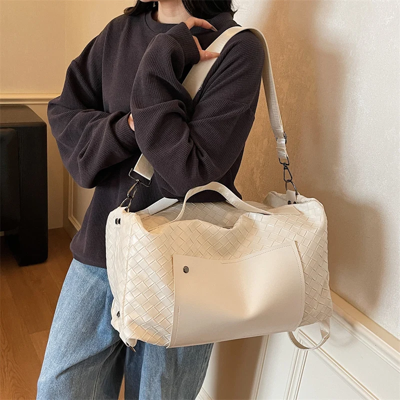 Stilvolle Gewebte Reisetasche Karnz