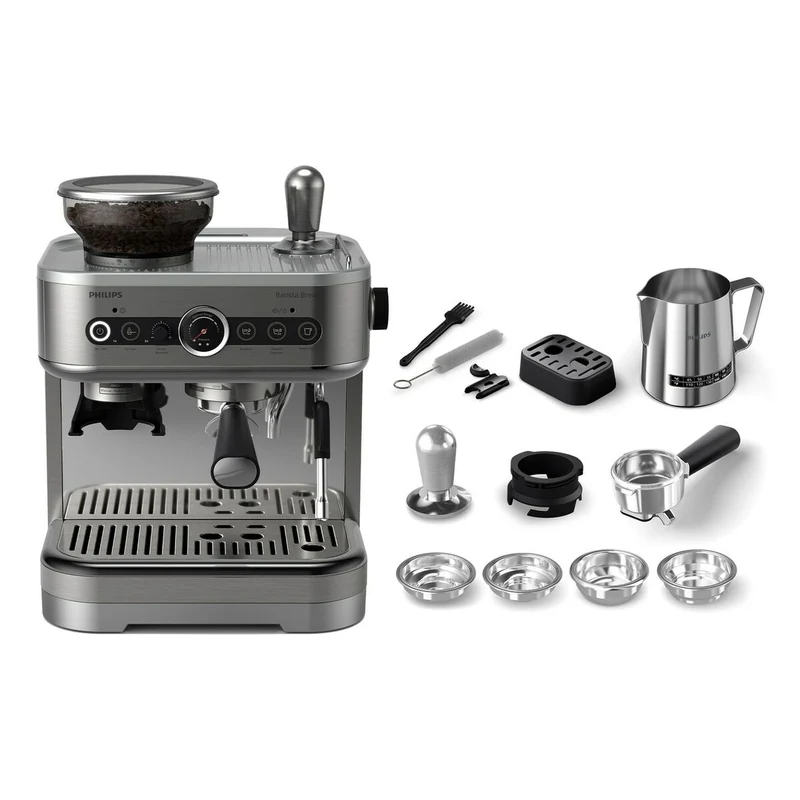 Superautomatic Coffee Maker Philips PSA3218/01 Black Steel 1350 W 15 bar 2,3 L