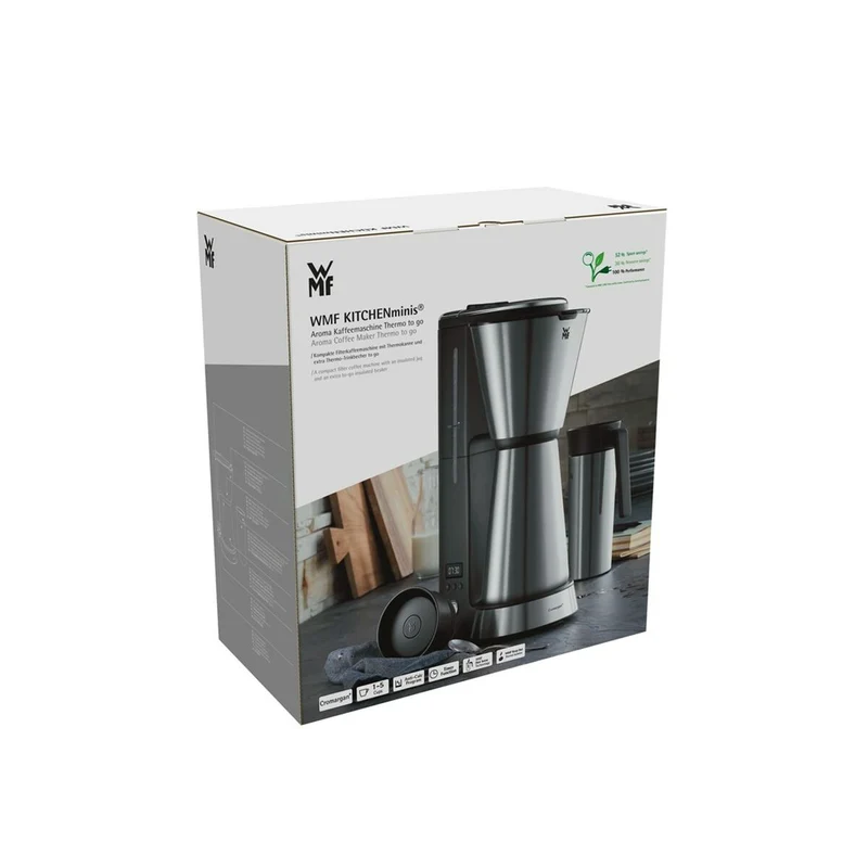 Drip Coffee Machine WMF 412260011 Black Chrome 870 W 625 ml