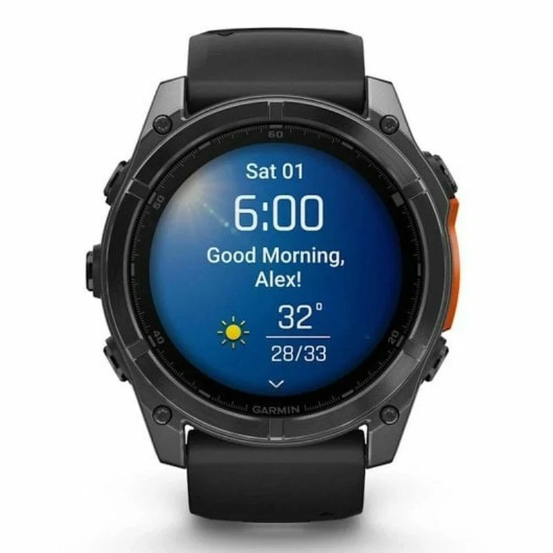 Smartwatch GARMIN 010-02905-00 Black Grey Titanium 1,4" 51 mm