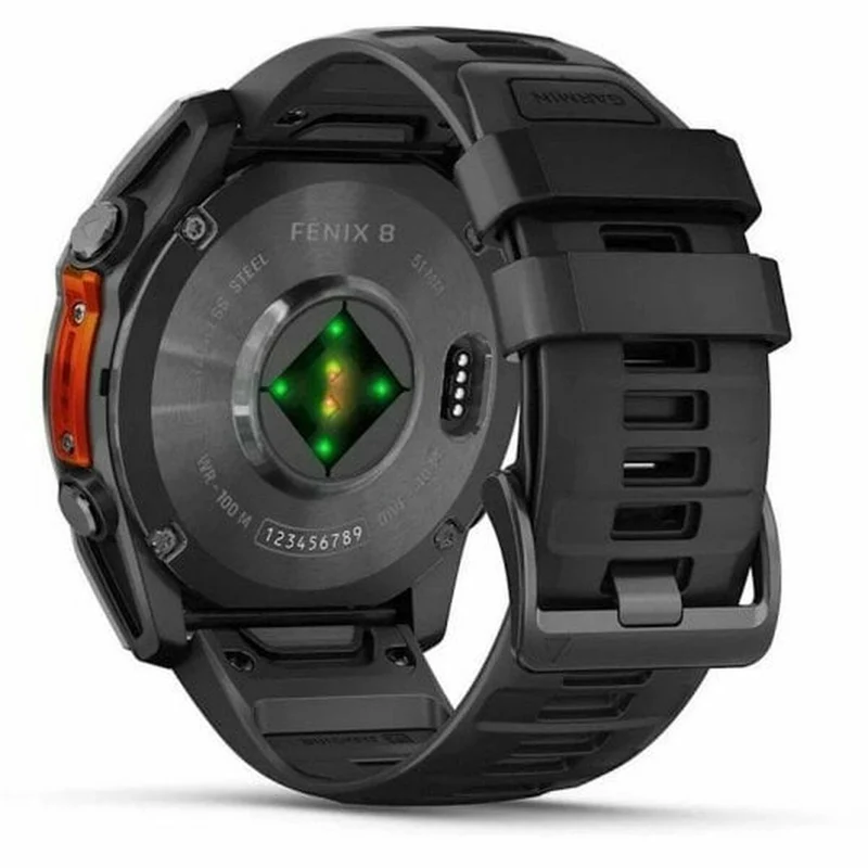 Smartwatch GARMIN 010-02905-00 Black Grey Titanium 1,4" 51 mm