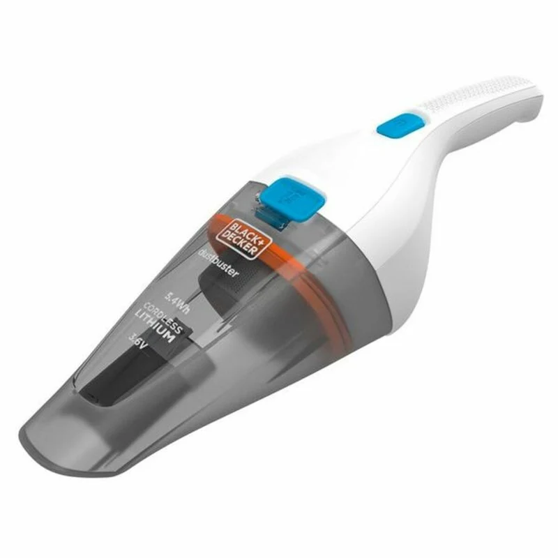 Handheld Hoover Black & Decker NVC115JL 0,32 L 630 l/min 3,6V White Grey 7,5 W Blanco
