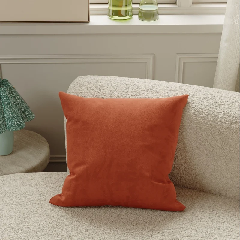 Velvet Throw Pillow Cover Soft Decorative Cushion Cover for Sofa