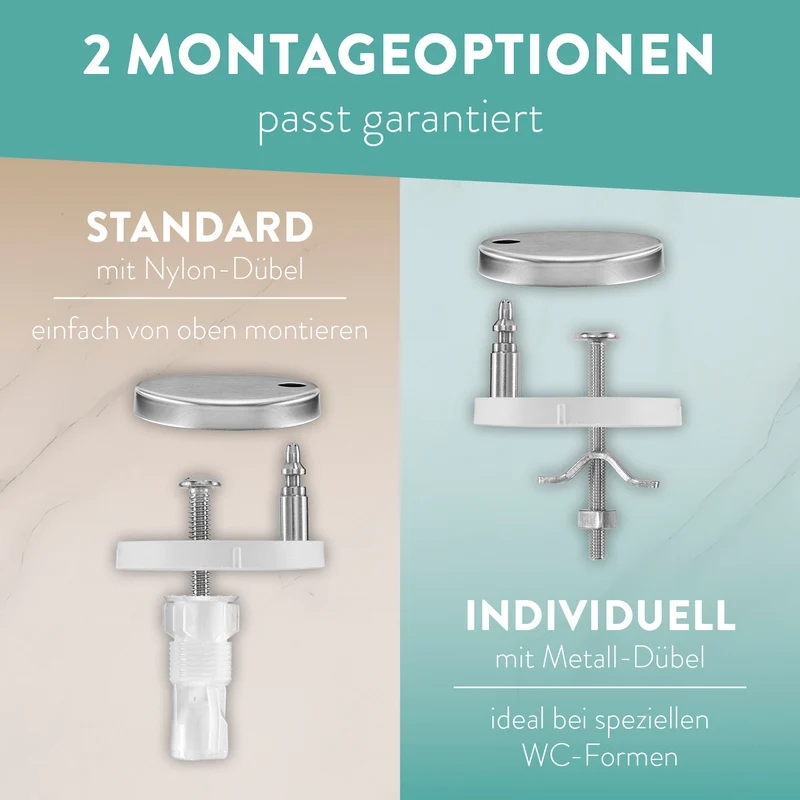 WC-Sitz - E-Form - Weiß