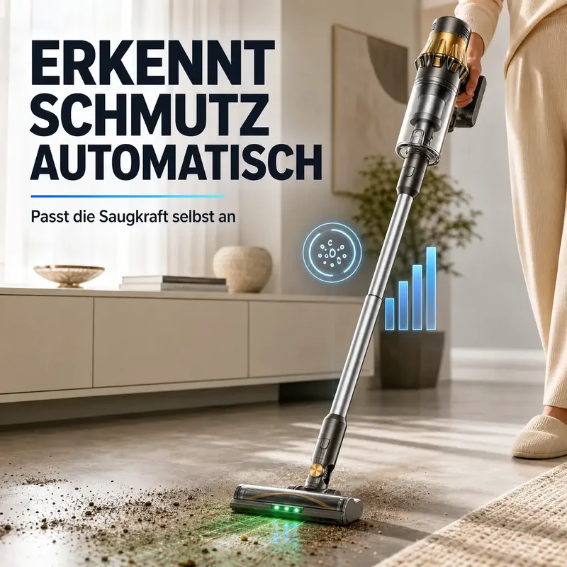 Pireware® Kyro Pro - Kabelloser Akku Staubsauger Beutellos
