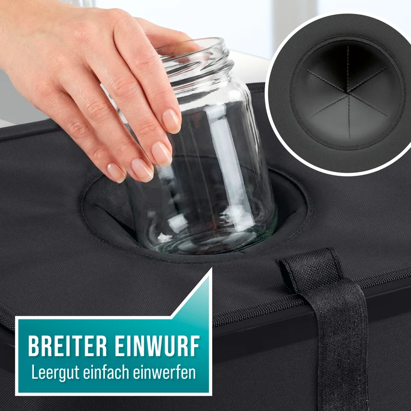 Glas- & Leergutsammler - 100 l - 25 kg max. Gesamtlast