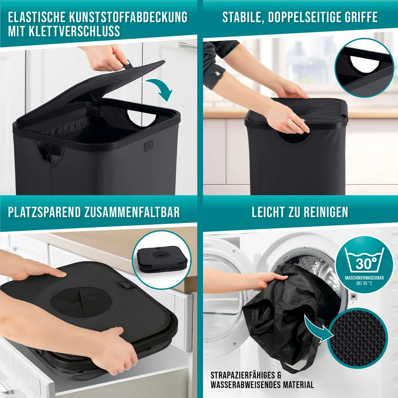 Glas- & Leergutsammler - 100 l - 25 kg max. Gesamtlast