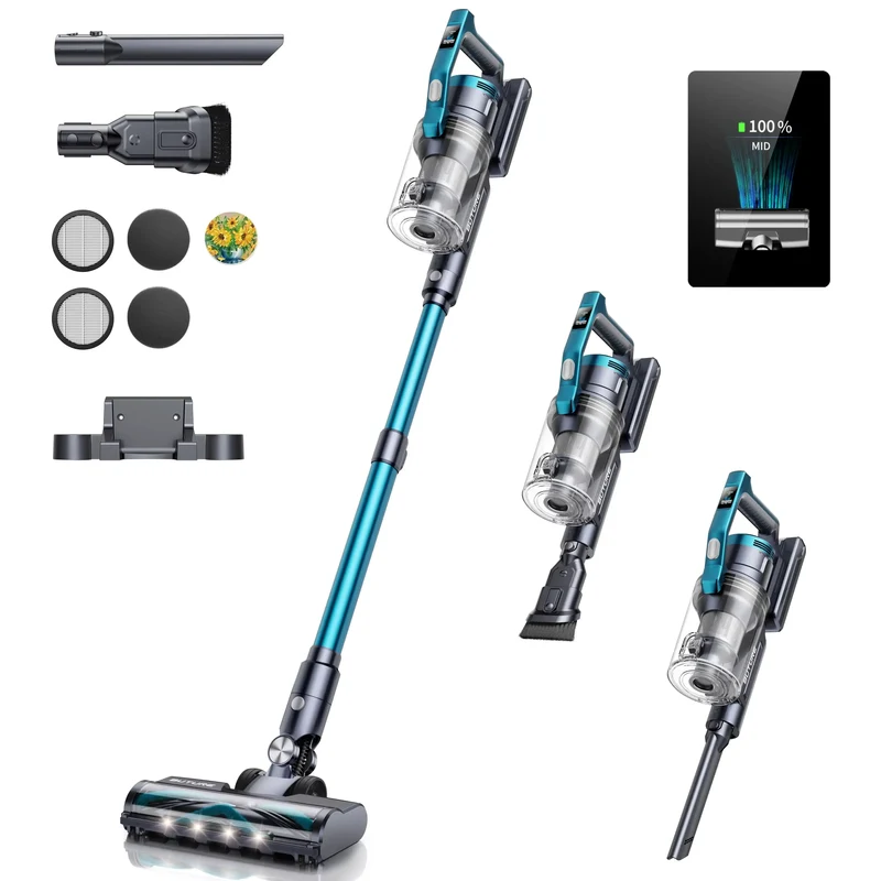 Pireware® Prime 3 Kabelloser Akku Staubsauger Beutellos