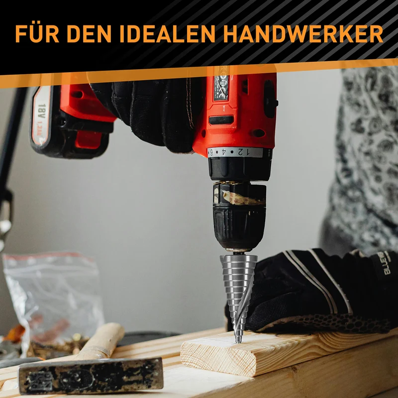 Stufenbohrer Ø 4-32mm