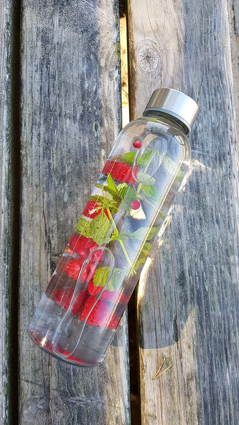 Glasflaschen-Set - 6 Stück à 500 ml
