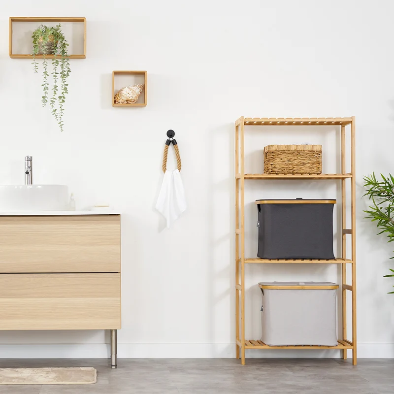 Toilettenpapierhalter ohne Bohren - Mattschwarz