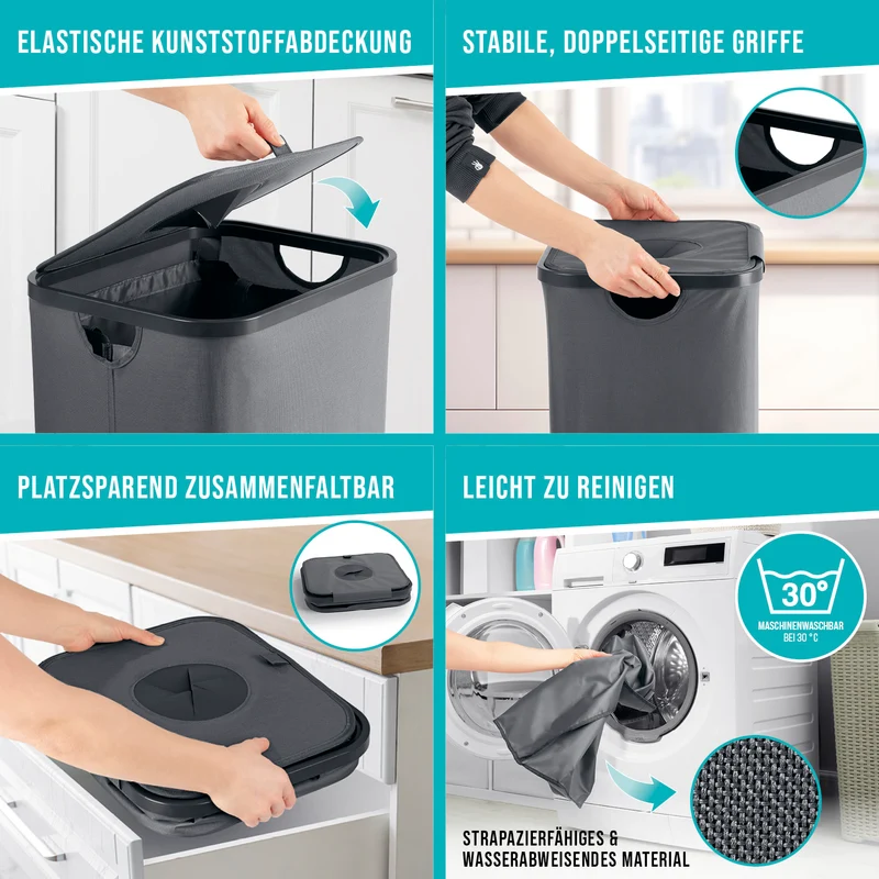 Pfandflaschen-Sammelbehälter - Anthrazit