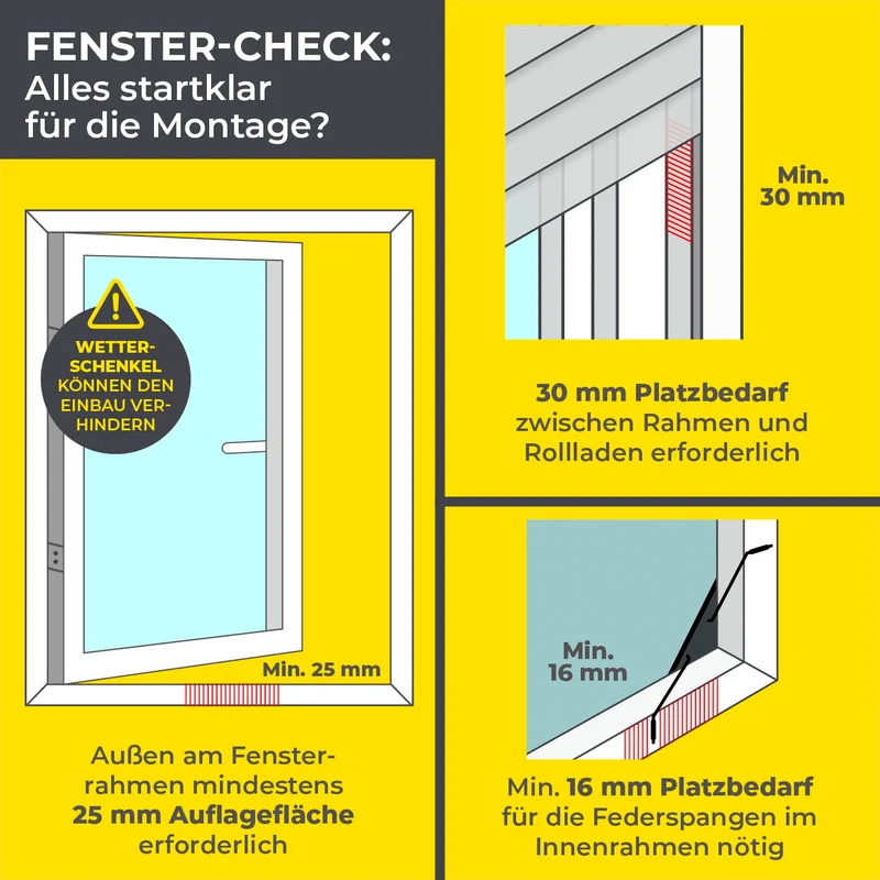 Teleskop-Insektenschutzgitter mit integriertem Netz - 2er-Set - anthrazit