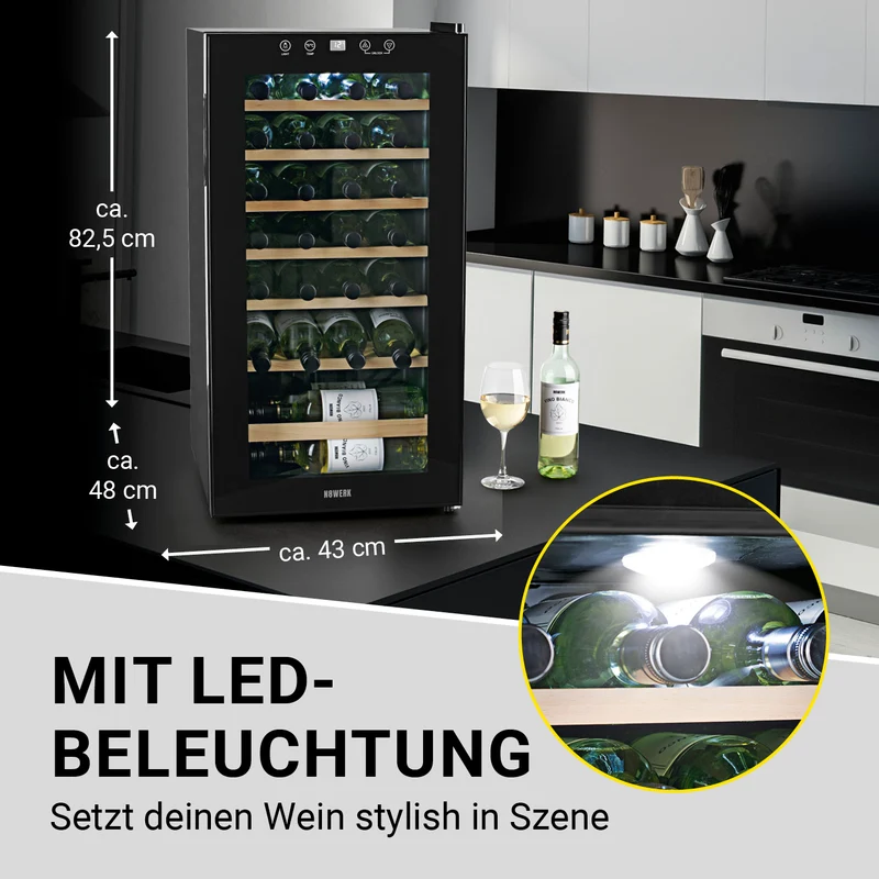 Weinkühlschrank - 28 Flaschen