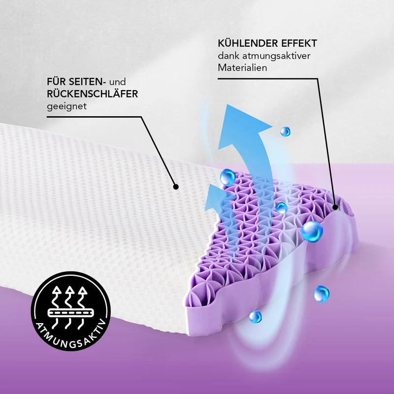 Gel-Nackenkissen Kissen