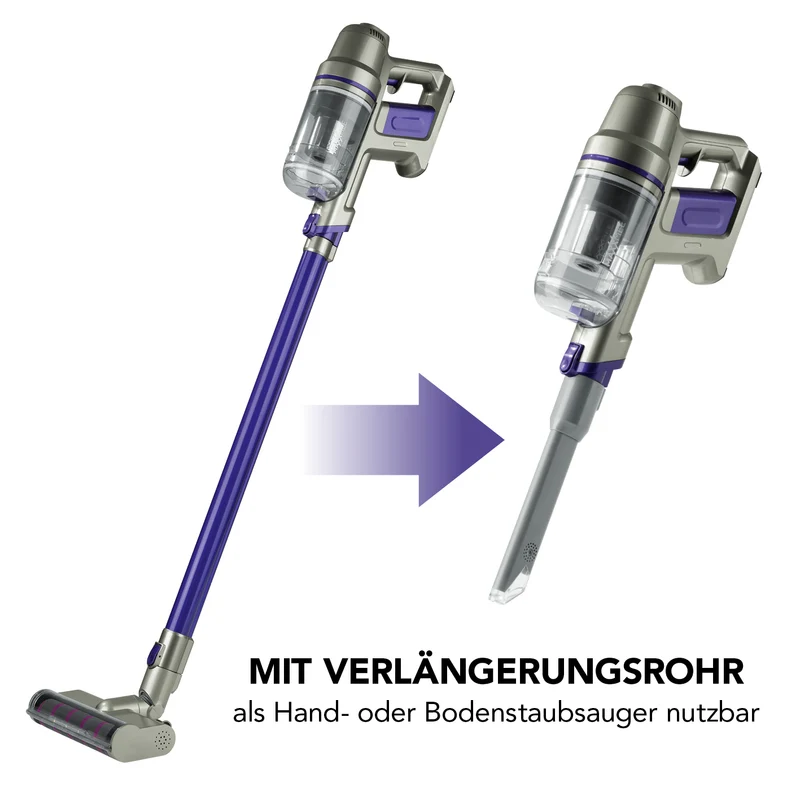 Ersatz-Akku für Akku-Zyklon-Staubsauger - lila
