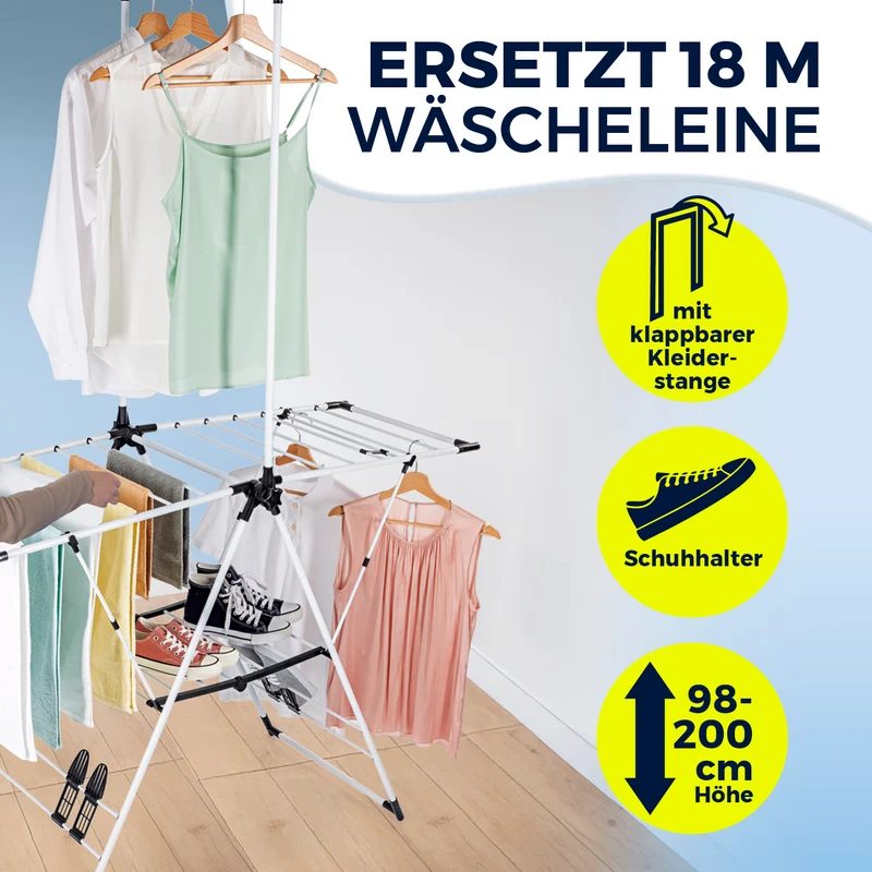Falt-Wäscheständer 1800