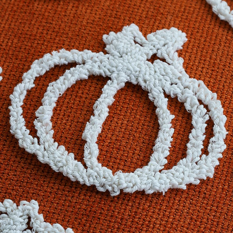 Flauschiger rechteckiger Kissenbezug mit Plüsch‑Relief und verdecktem Reißverschluss Karnz