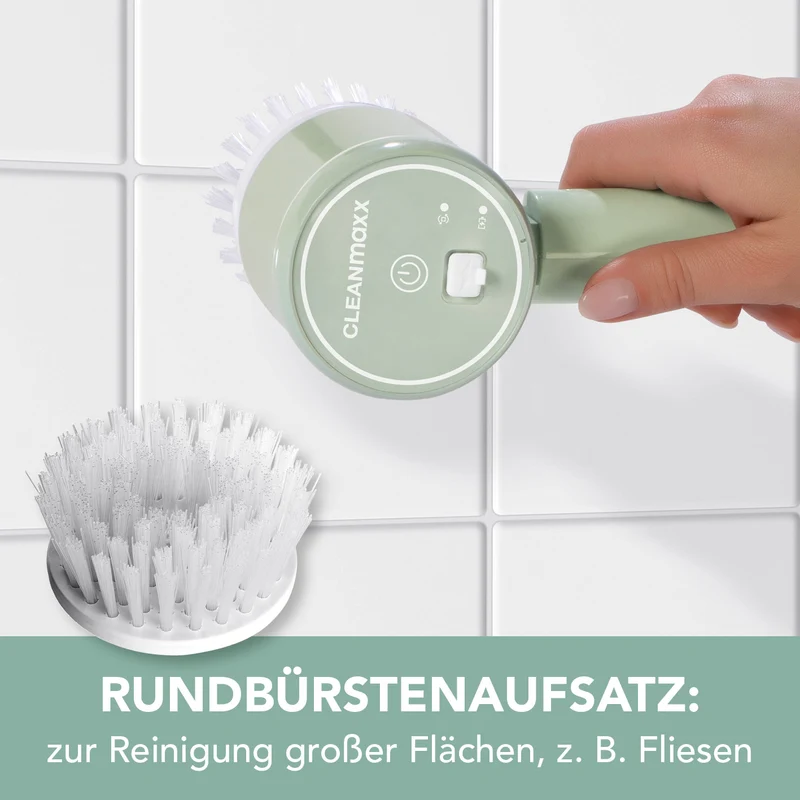Akku-Reinigungsbürste - 2 Geschwindigkeitsstufen
