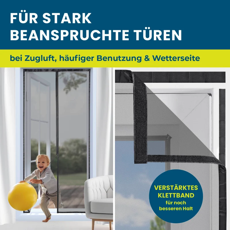 Insekten- & Pollenschutzvorhang - 100 x 210 cm