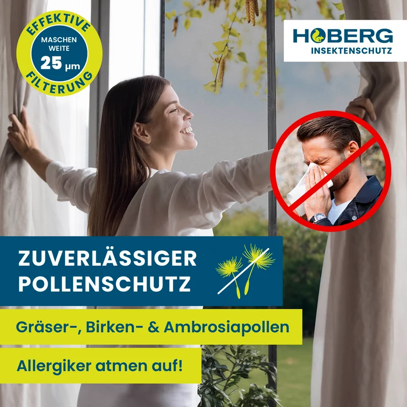 Insekten- & Pollenschutzvorhang – 80 x 210 cm