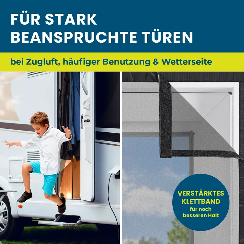 Insektenschutzvorhang für Wohnwagen - 60 x 180 cm