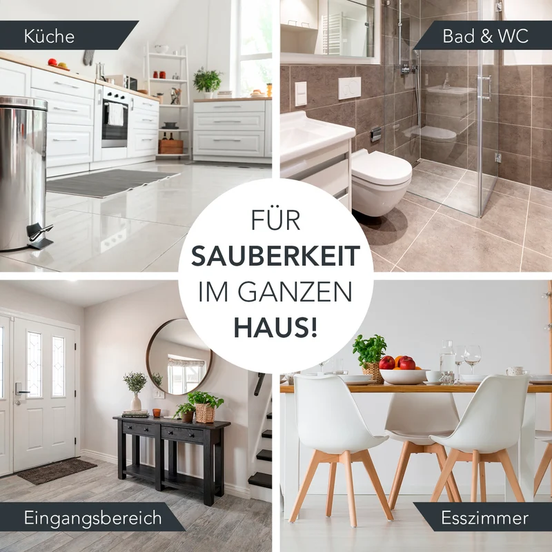 Spray-Mopp - limegreen/schwarz