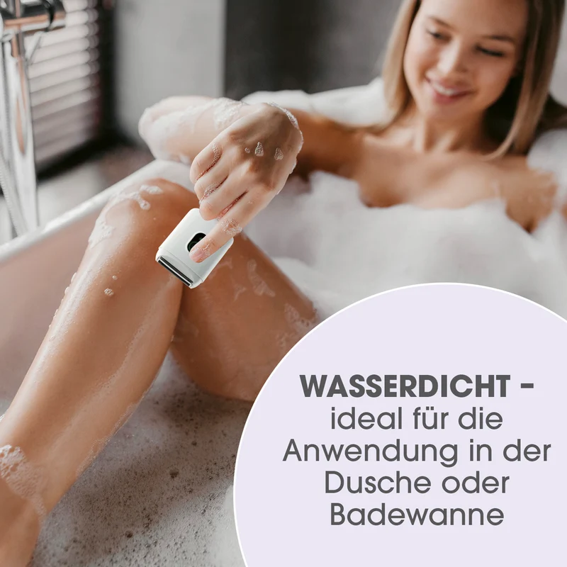 Damenrasierer - weiß/schwarz