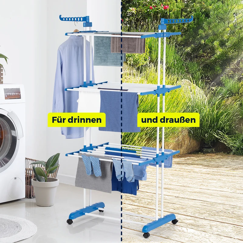 Wäsche-Tower 1600 - Blau