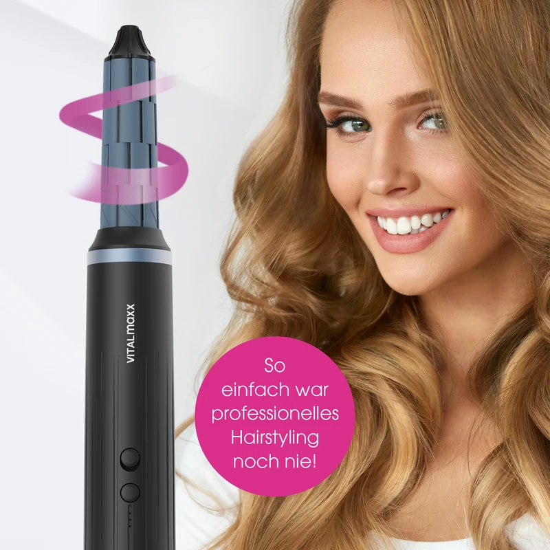 Air Styler Plus - trocknen, stylen, Locken kreieren - 7-tlg.