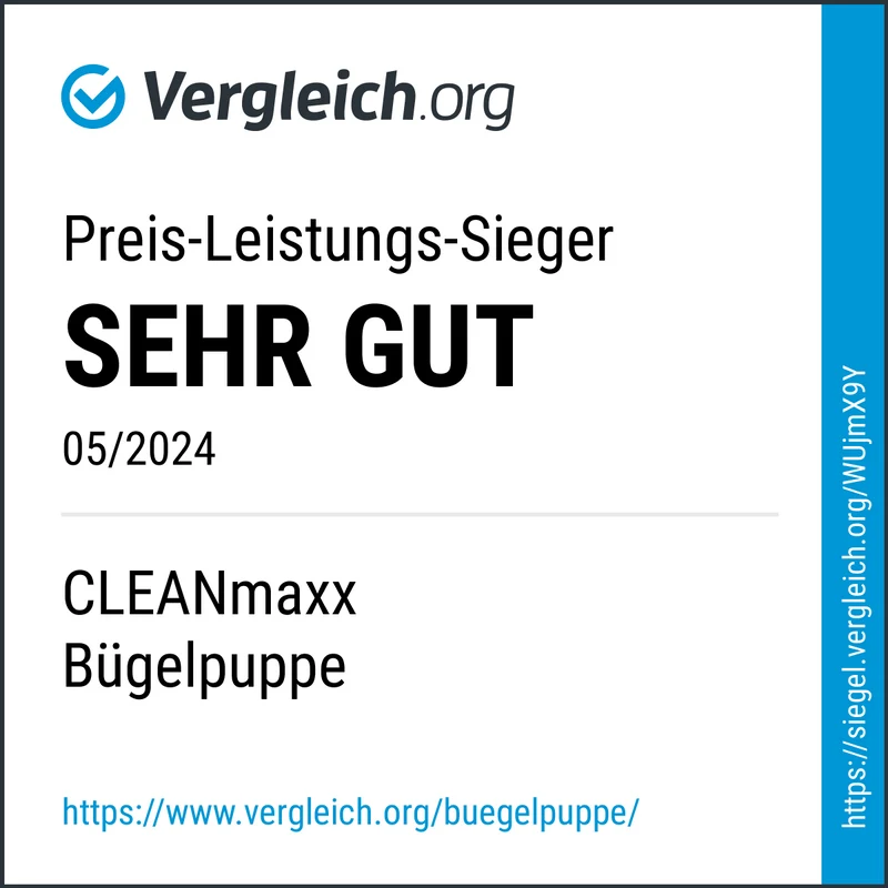 Hemdenbügler PRO mit Hosenaufsatz - Blau