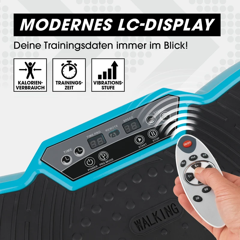 Vibrationstrainer - 4-tlg. - türkis