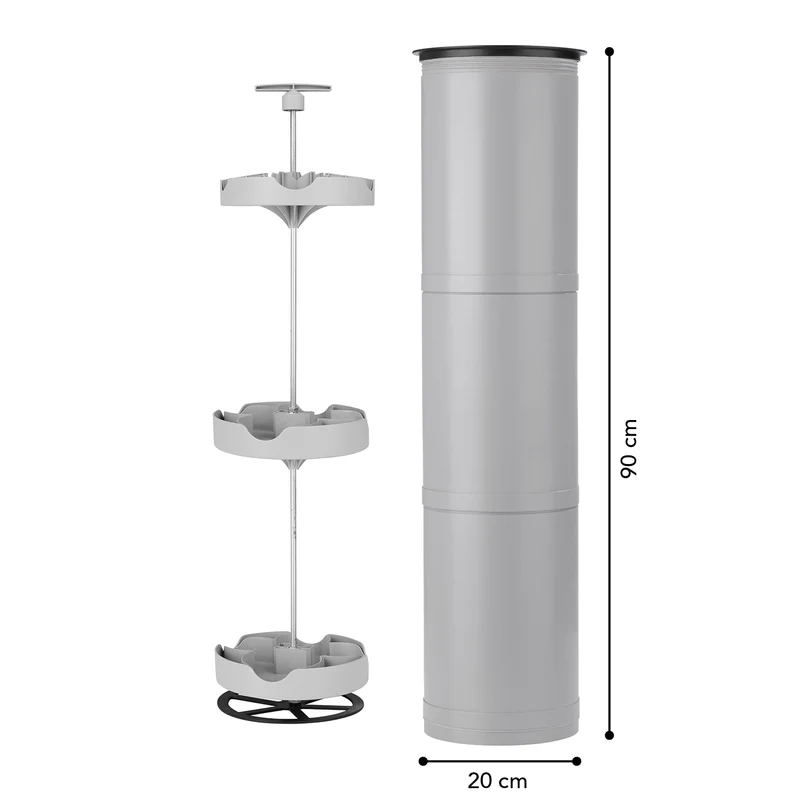 Flaschenkühler Outdoor für bis zu 13 Flaschen - grau