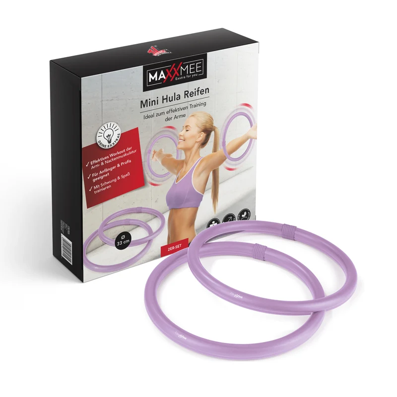 Hula Hoop Reifen für die Arme - 2er-Set