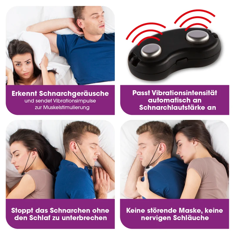 Anti-Schnarch-Gerät - schwarz
