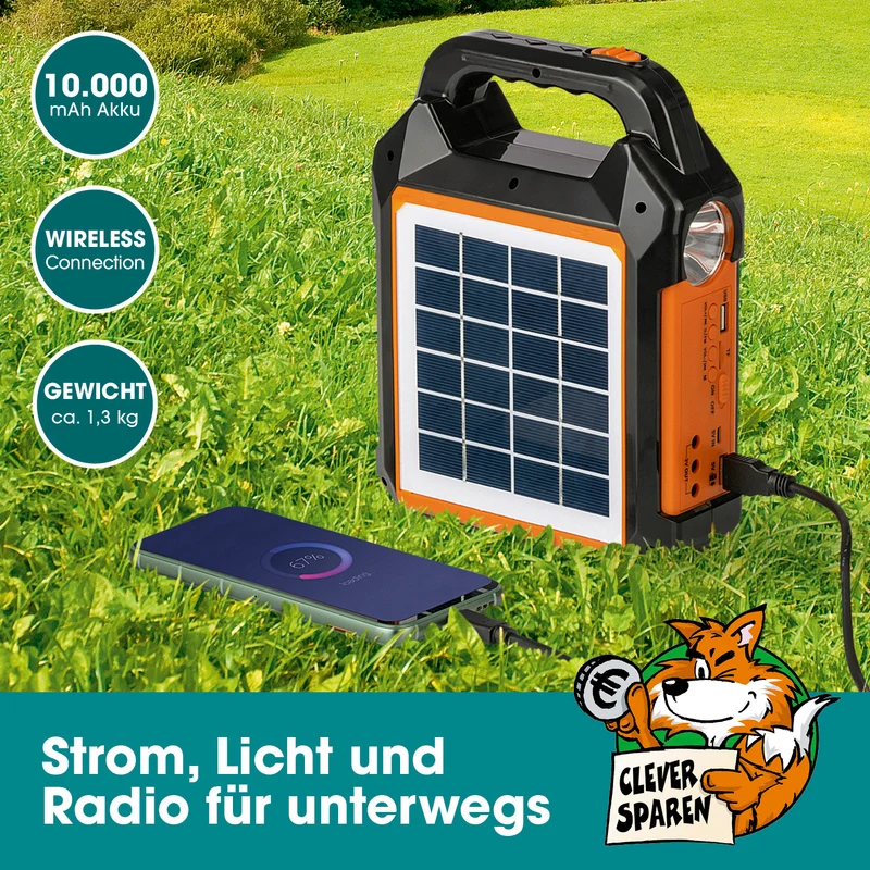 Solar-Generator Kit 10000mAh