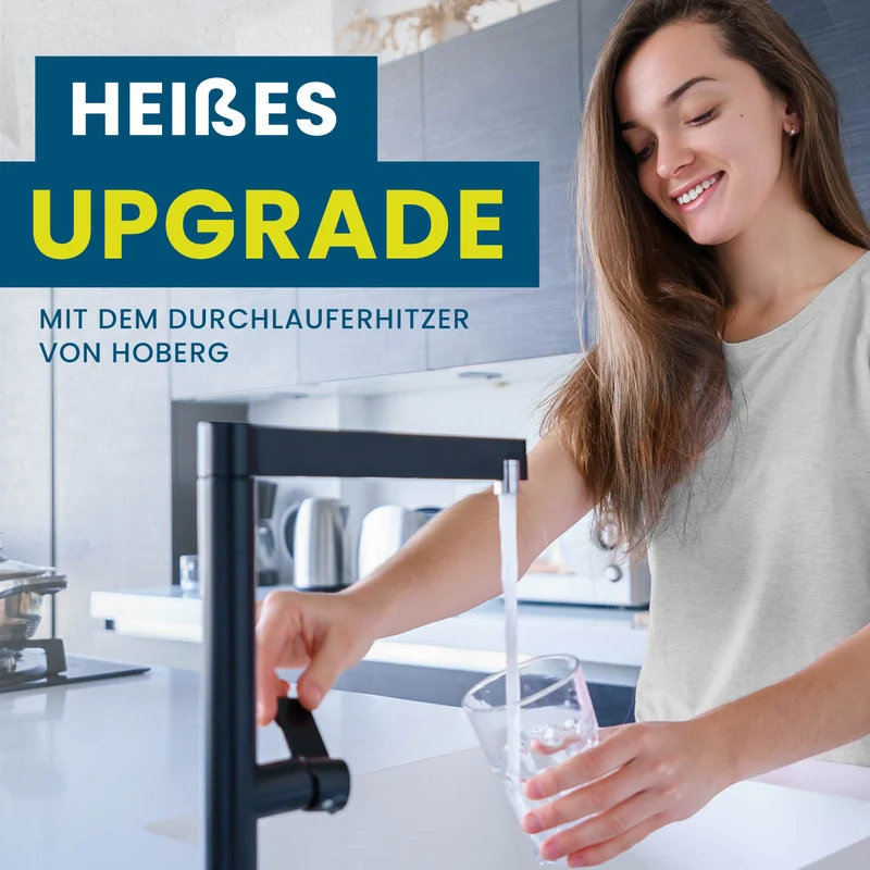 elektrischer Universal-Durchlauferhitzer für den Außenbereich