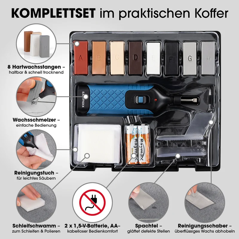 Reparaturset für Fliesen & Steinböden
