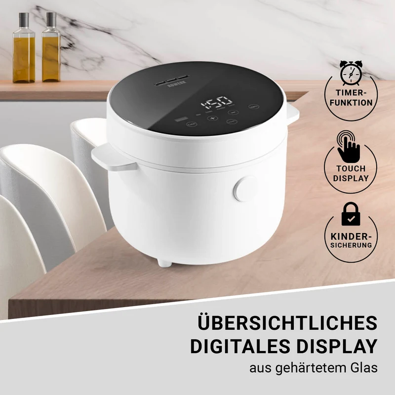 Digitaler Reiskocher