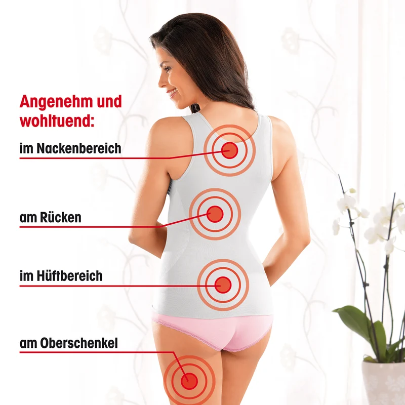 Massagematte mit Wärmefunktion