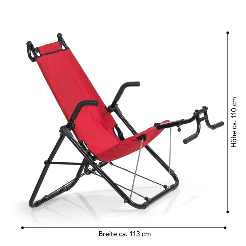 Inversionstrainer Deluxe - Heimtrainer für Rücken, Bauch, Rumpf & Beine