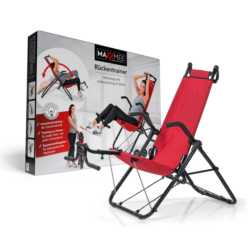 Inversionstrainer Deluxe - Heimtrainer für Rücken, Bauch, Rumpf & Beine