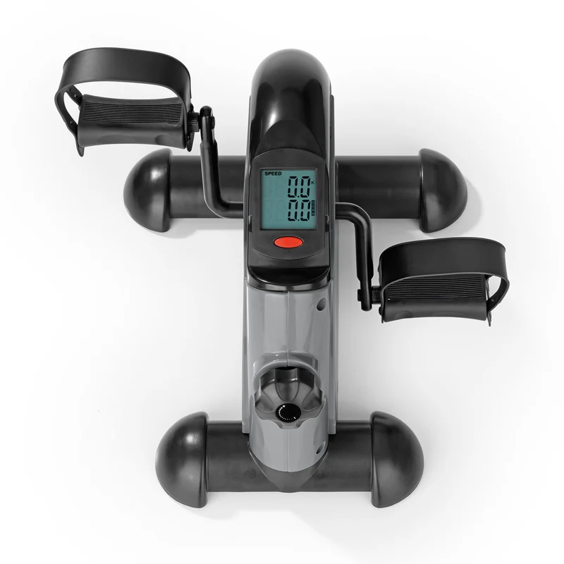 Mini-Trainer mit Metallschwungrad - grau/schwarz