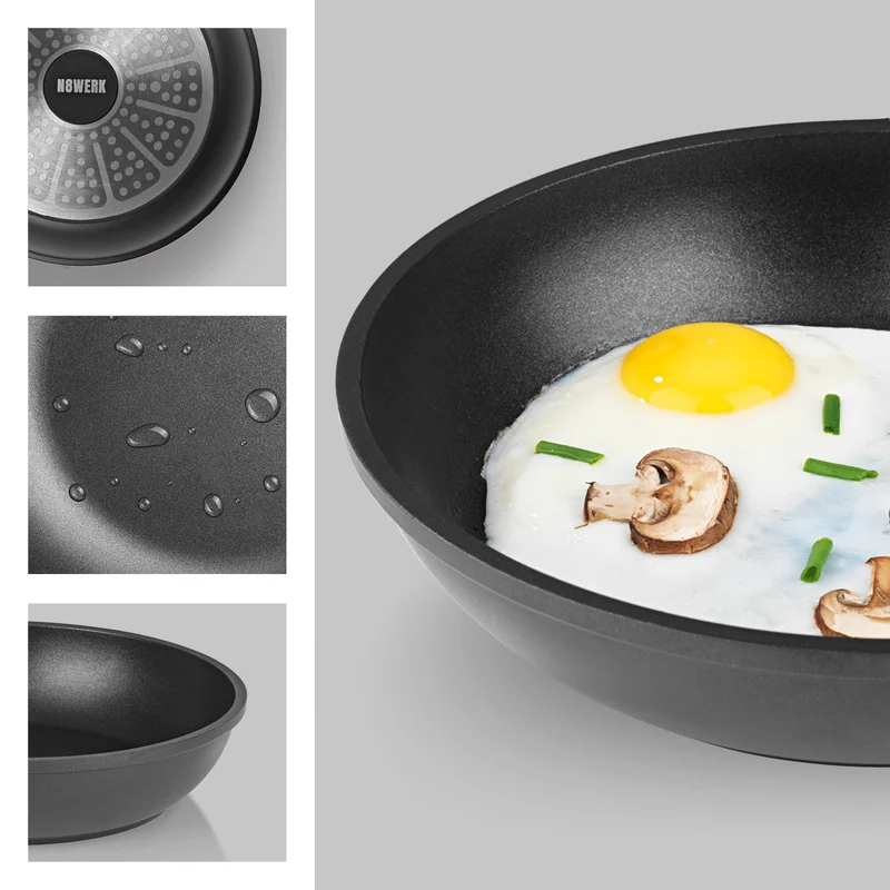 Aluguss-Topf- und Pfannen-Set - 11-teilig